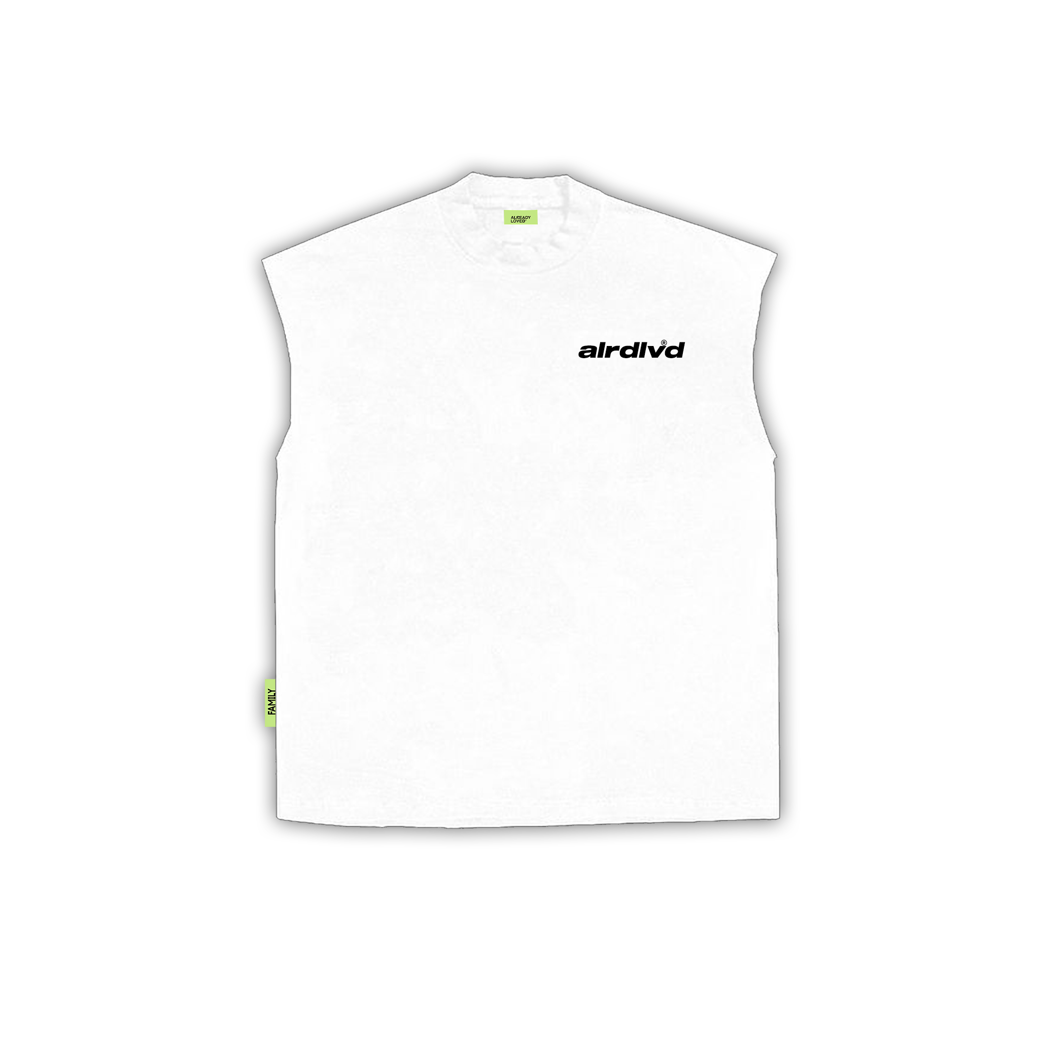 "alrdlvd" White Sleeveless™ S/s 2026