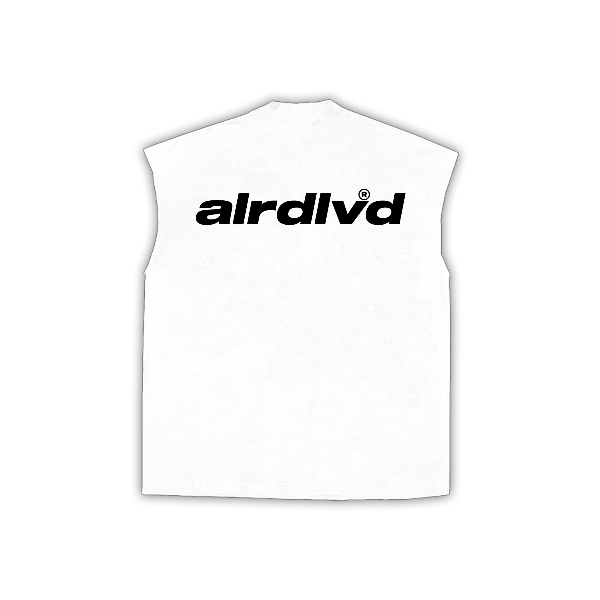 "alrdlvd" White Sleeveless™ S/s 2026