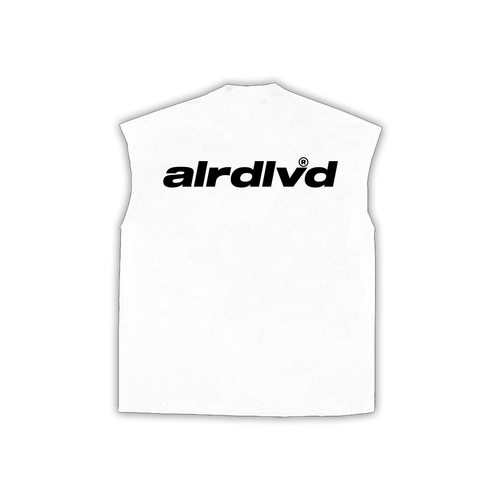 "alrdlvd" White Sleeveless™ S/s 2026