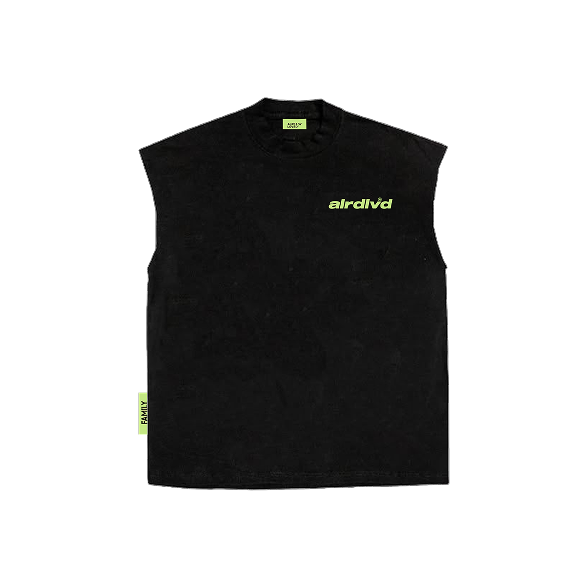 "alrdlvd" Black Sleeveless™ S/s 2026