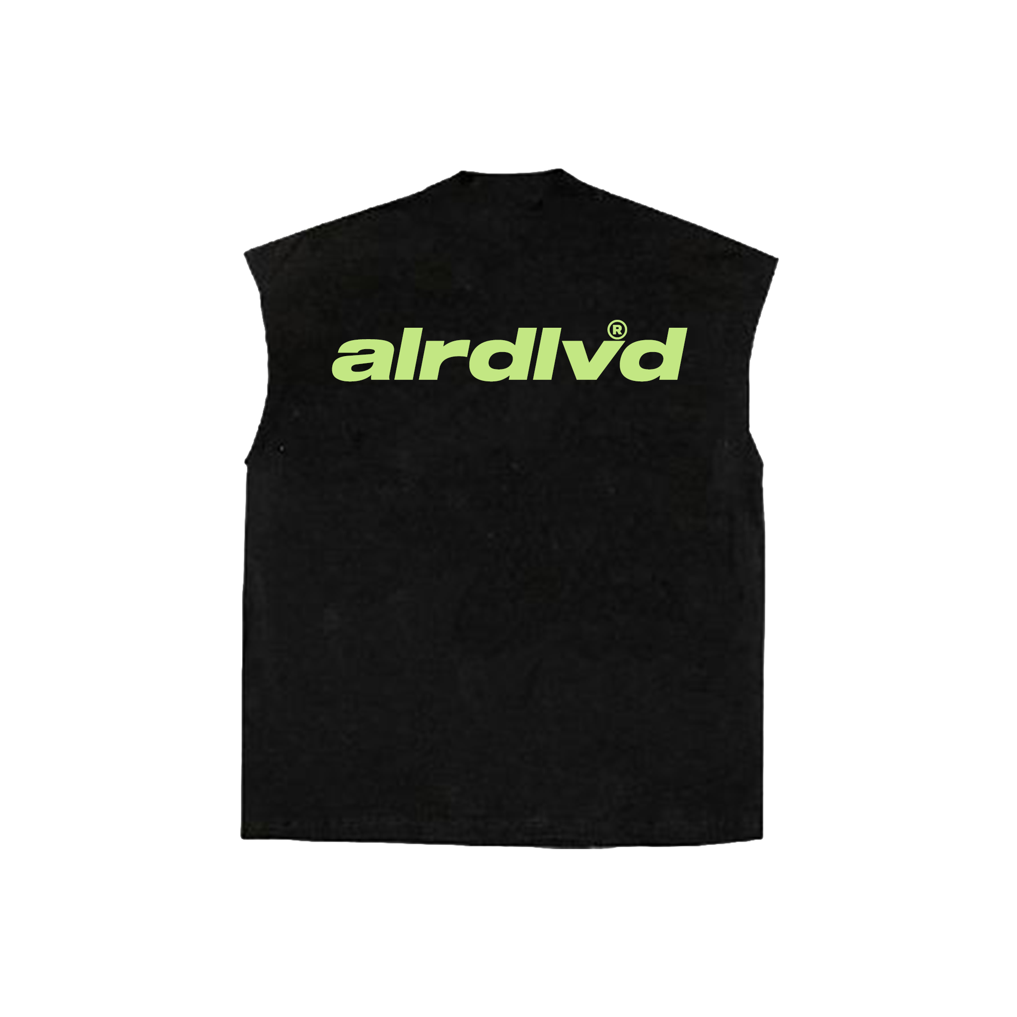 "alrdlvd" Black Sleeveless™ S/s 2026