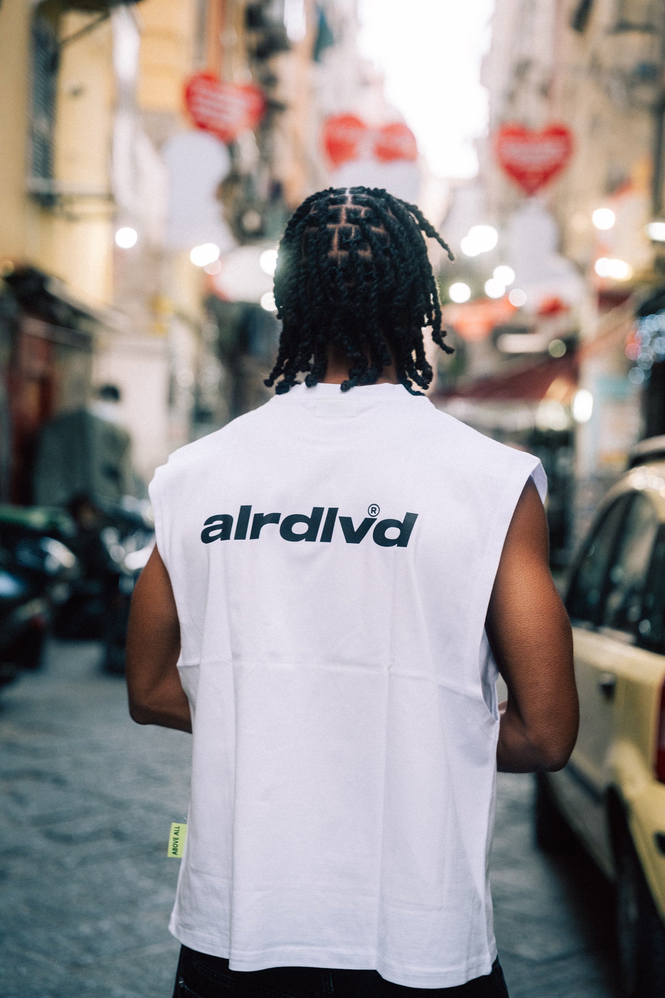 "alrdlvd" White Sleeveless™ S/s 2026