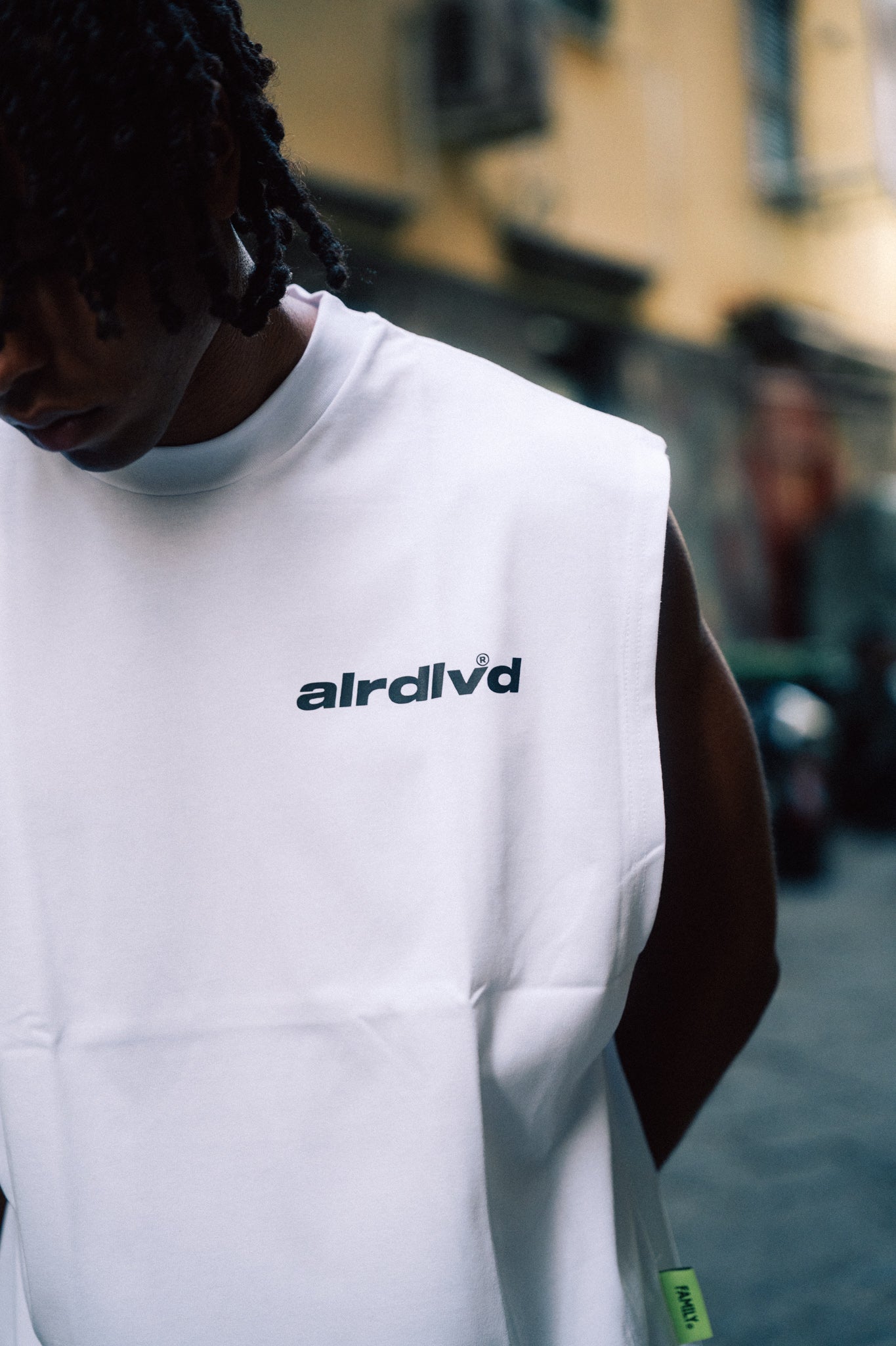 "alrdlvd" White Sleeveless™ S/s 2026
