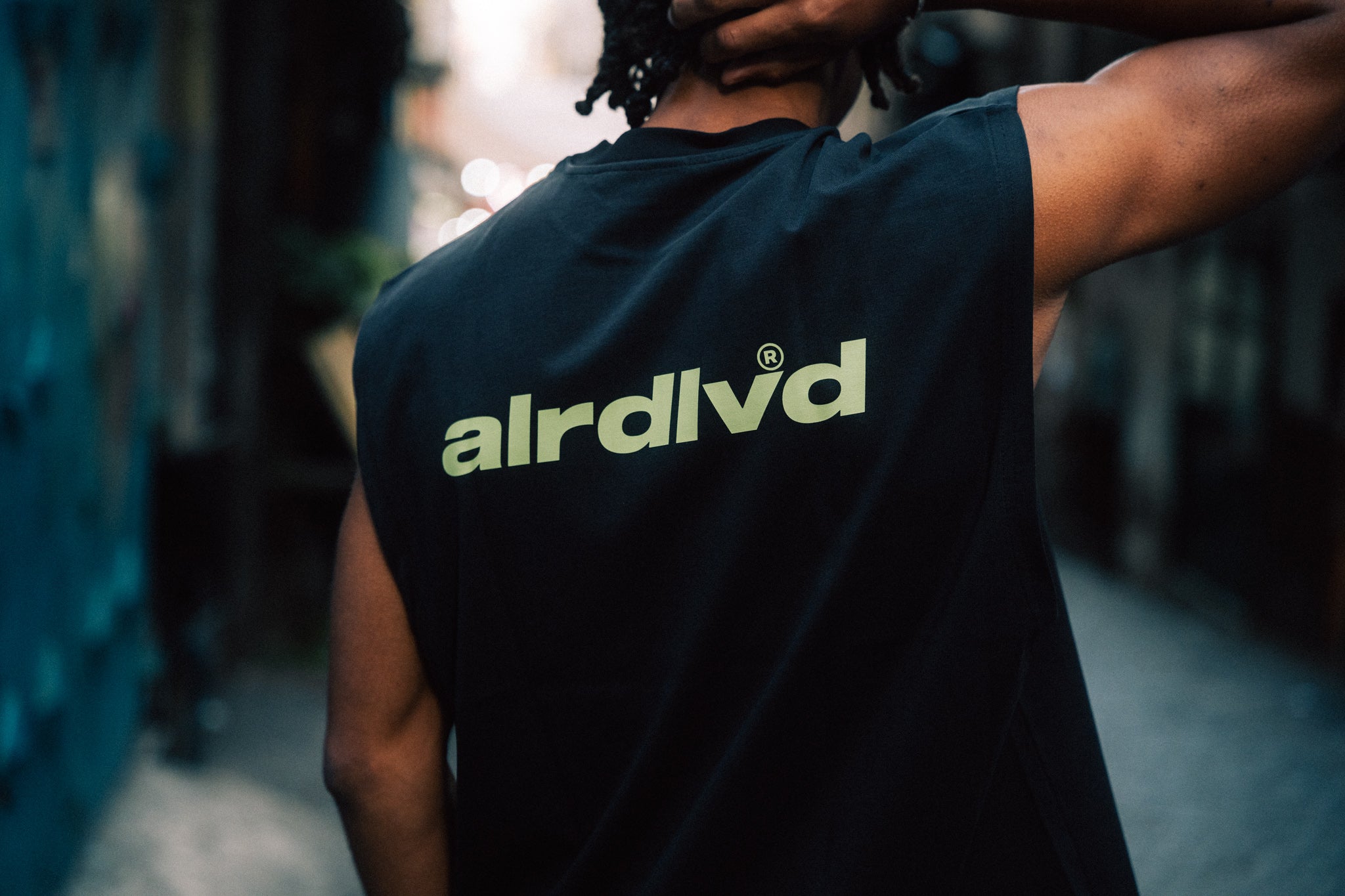 "alrdlvd" Black Sleeveless™ S/s 2026