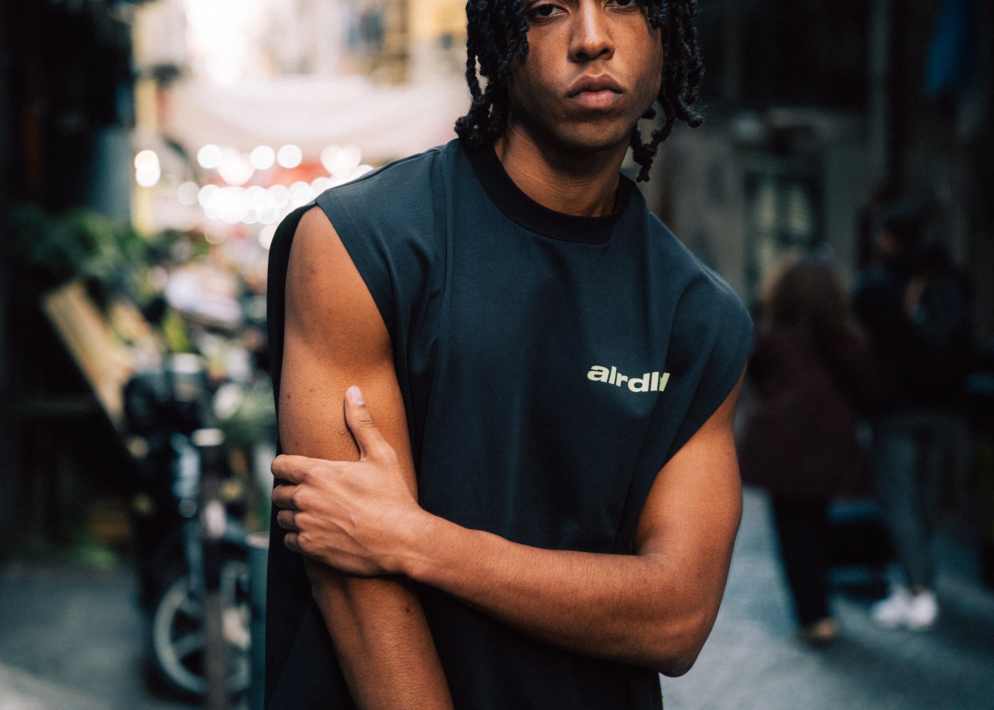 "alrdlvd" Black Sleeveless™ S/s 2026