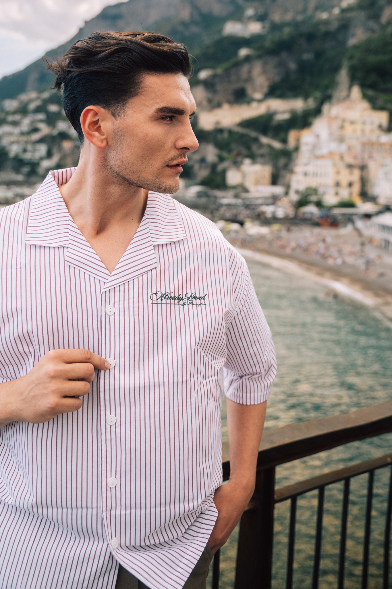 "Positano Stripes" Shirt ™ S/s 2026