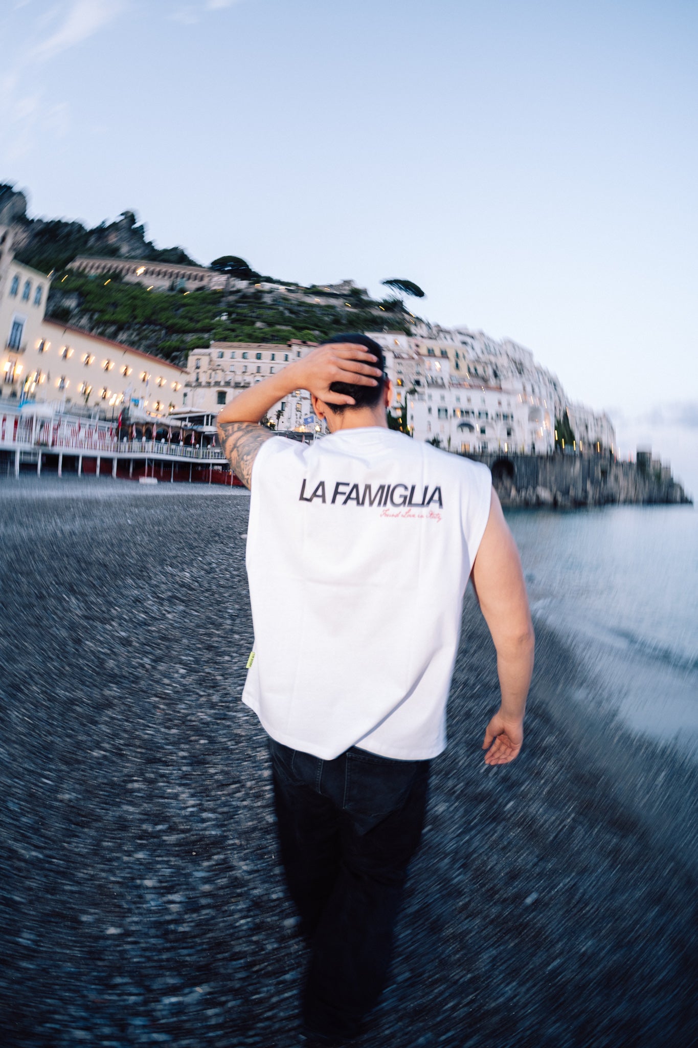 "Found Love in Italy" White Sleeveless™ S/s 2026
