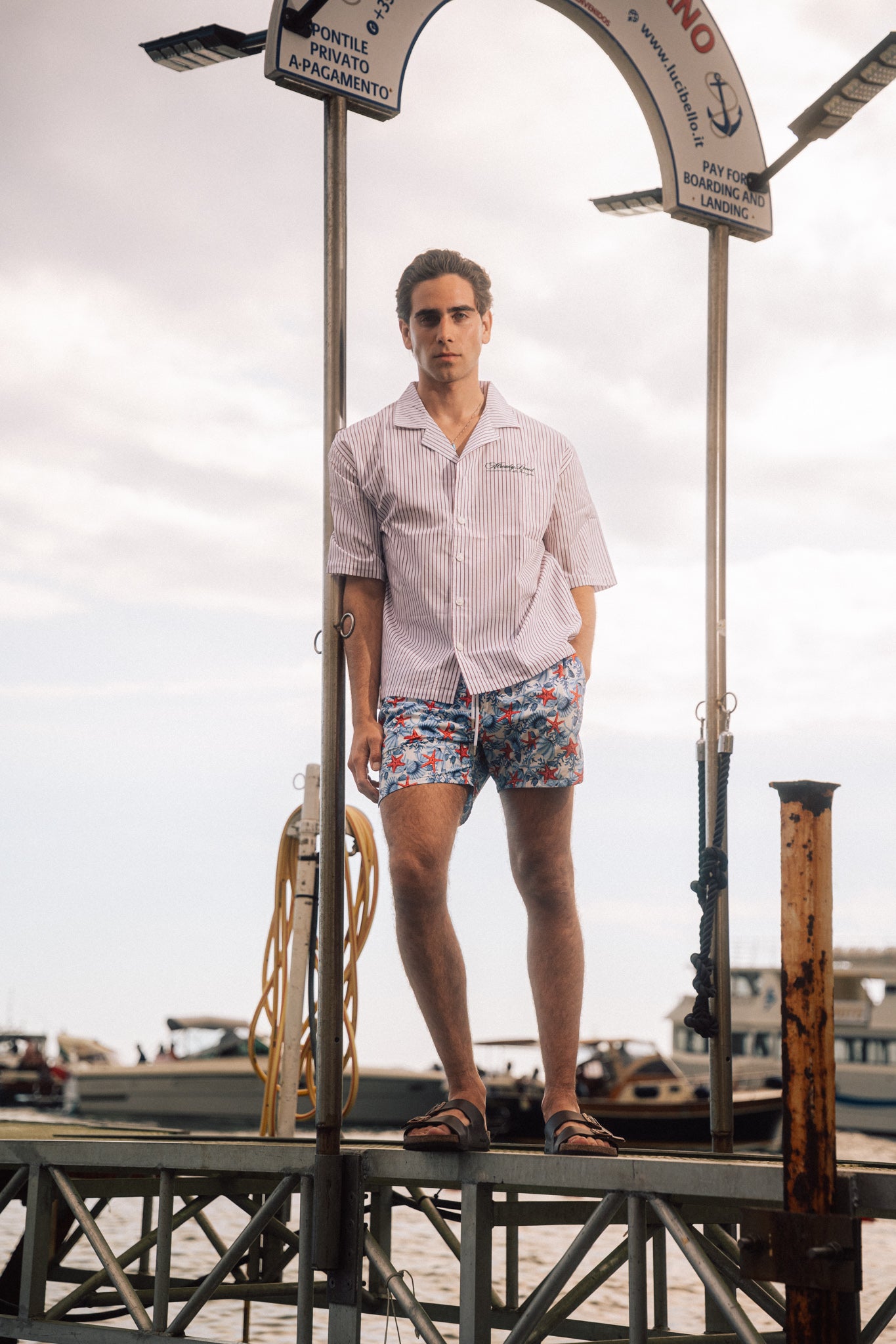 "Positano Stripes" Shirt ™ S/s 2026