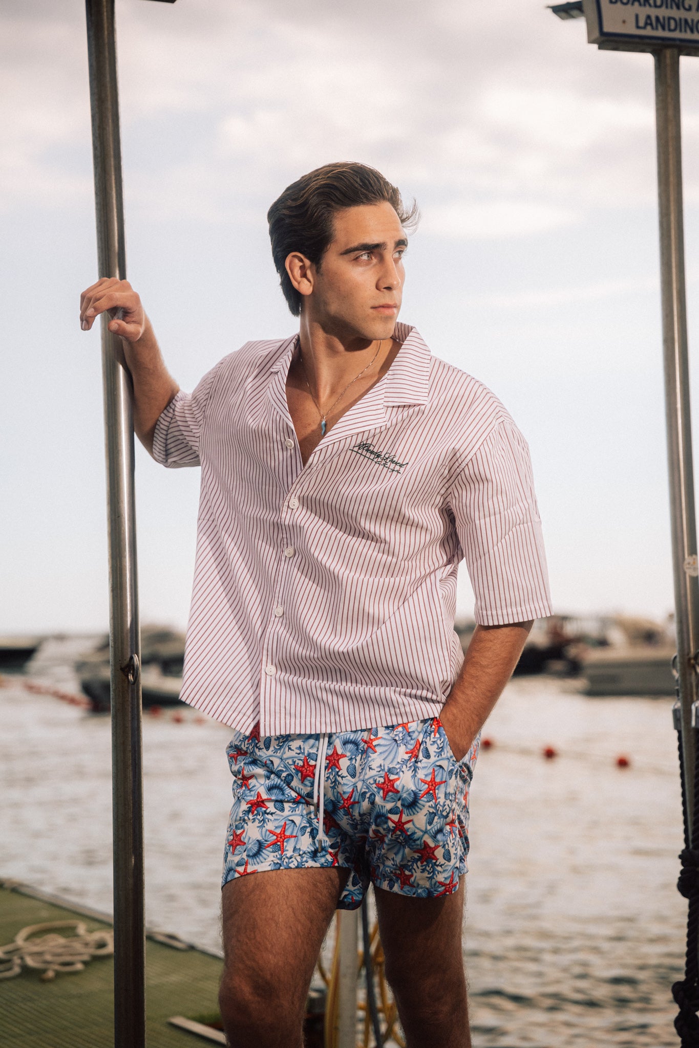 "Positano Stripes" Shirt ™ S/s 2026
