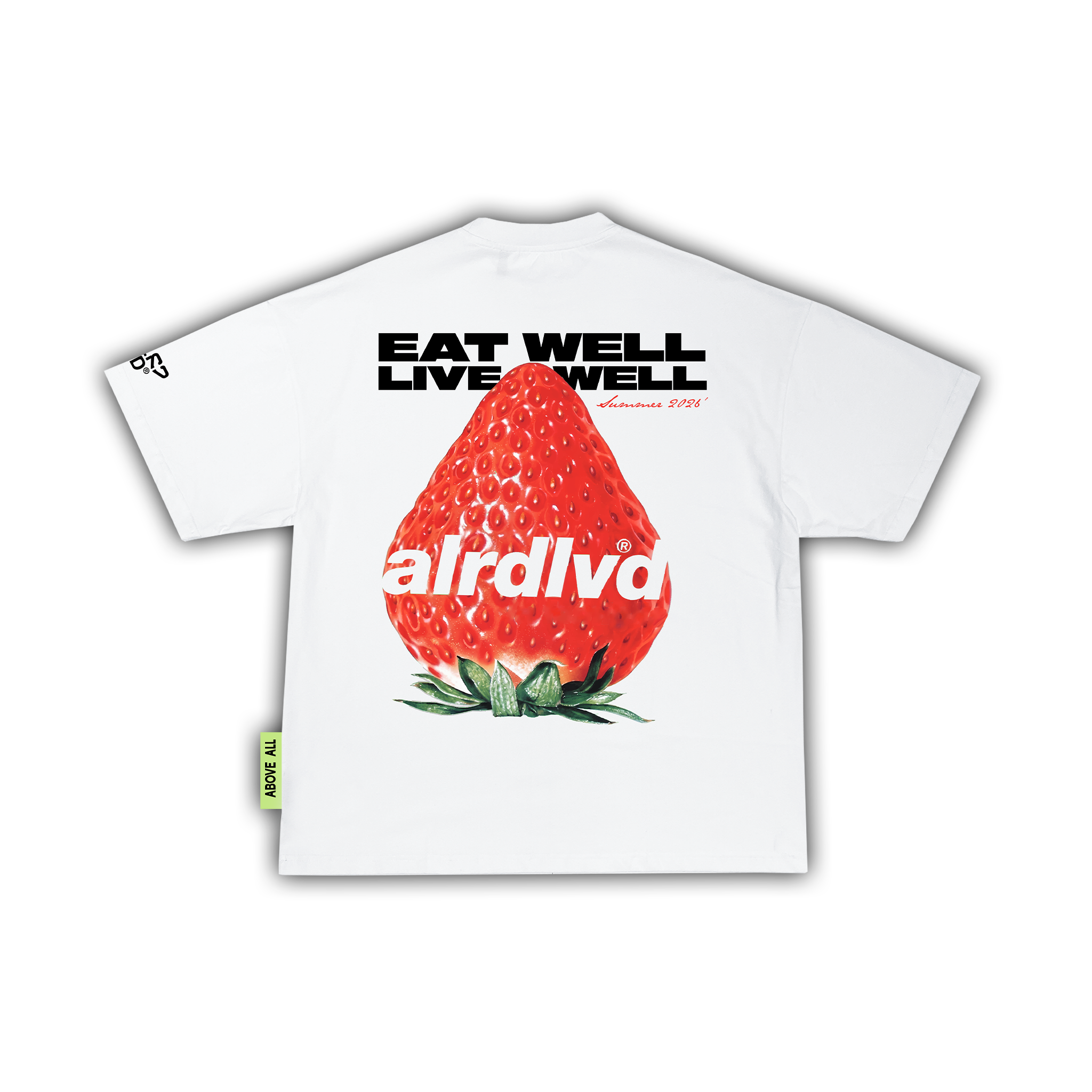 "Eat Well-Live Well" T-shirt™ S/s 2026